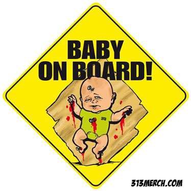 BABY ON BOARD T-SHIRT