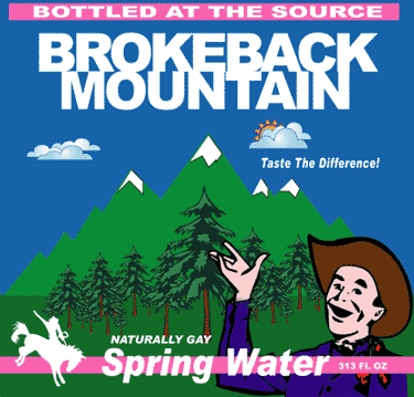 BROKEBACK MOUNTAIN SPRING WATER