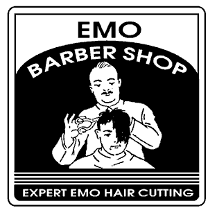 EMO BARBER SHOP T SHIRT 