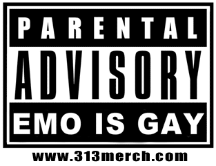 EMO IS GAY