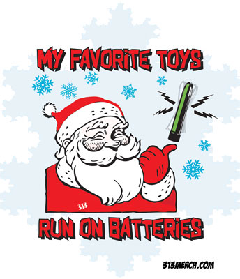My Favorite Toys Run On Batteries