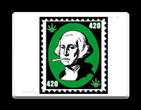420 STAMP MOUSE PAD 
