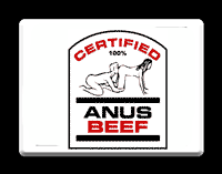 CERTIFIED BEEF MOUSE PAD 