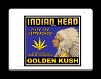 INDIAN HEAD KUSH MOUSE PAD 