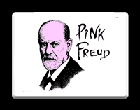 PINK FREUD MOUSE PAD 