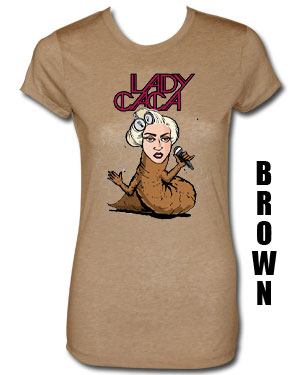 Lady CaCa Brown T Shirt