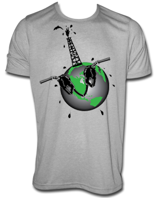 EARTH OIL TOWER T-SHIRT 