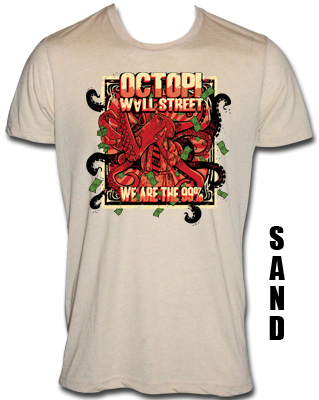 Octopi Wall Street T-Shirt